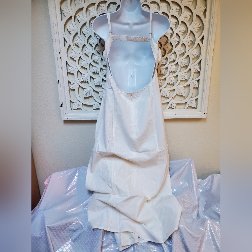 NWT L Space Dahlia Dress in Cream White XL - Picture 7 of 16